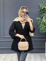 مانتو لینن اسلپ چهاردکمه کد 4379 - تصویر 21