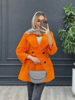 مانتو لینن اسلپ چهاردکمه کد 4379 - تصویر 28