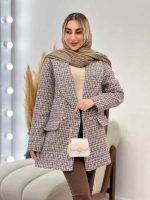 مانتو شنل شش دکمه کد 4325 - تصویر 15