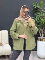 مانتو لینن چهار جیب کد 4426 - تصویر 18