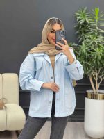 مانتو لینن چهار جیب کد 4426 - تصویر 3