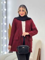 مانتو مازراتی دو جیب نما کد 4326 - تصویر 20