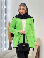 مانتو مازراتی دو جیب نما کد 4326 - تصویر 9