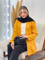 مانتو مازراتی دو جیب نما کد 4326 - تصویر 26