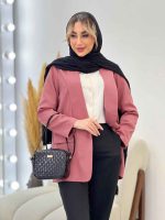 مانتو مازراتی دو جیب نما کد 4326 - تصویر 23