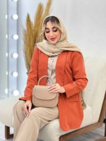 مانتو مازراتی دو جیب نما کد 4326 - تصویر 13