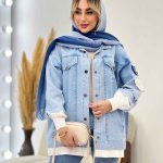 جین ترکیبی دو جیب نما کد 4400