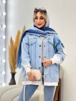 جین ترکیبی دو جیب نما کد 4400
