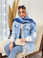 جین ترکیبی دو جیب نما کد 4400 - تصویر 3