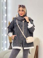 جین ترکیبی دو جیب نما کد 4400 - تصویر 2