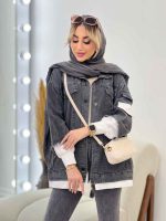 جین ترکیبی دو جیب نما کد 4400 - تصویر 6