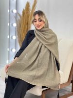 شال پلیسه ساده کد 4409 - تصویر 23