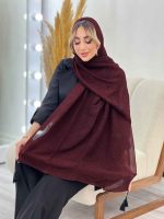 شال پلیسه ساده کد 4409 - تصویر 11