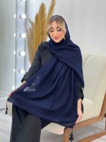 شال پلیسه ساده کد 4409 - تصویر 16