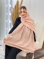 شال پلیسه ساده کد 4409 - تصویر 32