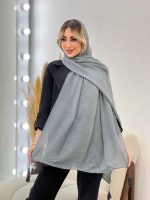 شال پلیسه ساده کد 4409 - تصویر 8