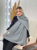 شال پلیسه ساده کد 4409 - تصویر 31