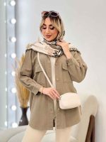 مانتو جیب پاکتی پایین هلال کد 4402 - تصویر 23