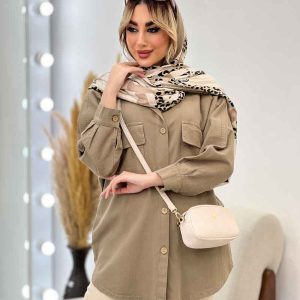 مانتو جیب پاکتی پایین هلال کد 4402