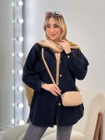 مانتو جیب پاکتی پایین هلال کد 4402 - تصویر 20