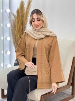 مانتو گلدوزی جلو باز کد 4302 - تصویر 13