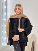 مانتو گلدوزی جلو باز کد 4302 - تصویر 12