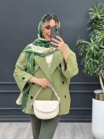مانتو ژیله دکمه دار کد 4427
