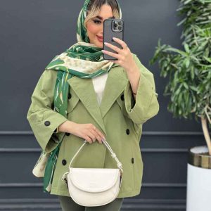مانتو ژیله دکمه دار کد 4427