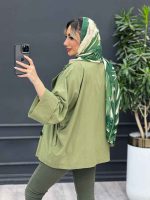 مانتو ژیله دکمه دار کد 4427 - تصویر 23