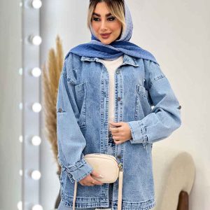 مانتو جین آستین پاگن کد 4391