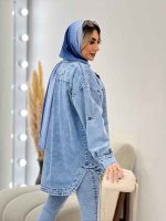 مانتو جین آستین پاگن کد 4391 - تصویر 5