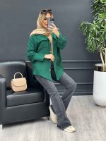 شومیز دو جیب طرح گربه کد 4369 - تصویر 8