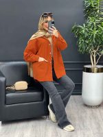 مانتو لینن برش دار کد 4347 - تصویر 14