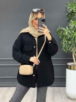 مانتو لینن سه جیب کد 4416 - تصویر 4
