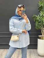 مانتو لینن برش دار کد 4347 - تصویر 18