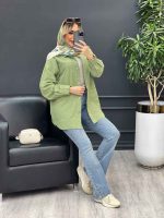 مانتو لینن برش دار کد 4347 - تصویر 17