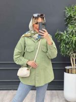 مانتو لینن سه جیب کد 4416 - تصویر 8