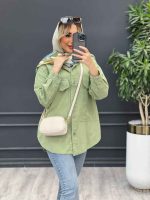 مانتو لینن سه جیب کد 4416 - تصویر 23