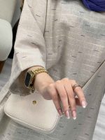 مانتو لینن نچرال یقه چاک کد 4439 - تصویر 26