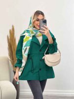 مانتو لینن ژیله دار دلوین کد 4451 - تصویر 10