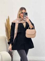 مانتو لینن ژیله دار دلوین کد 4451 - تصویر 17