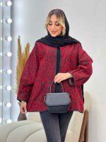 مانتو آستین پیله نوار دوزی کد 4433 - تصویر 9