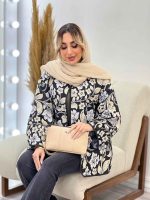 مانتو آستین پیله نوار دوزی کد 4433 - تصویر 8