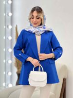 مانتو دو جیب آستین پاگن کد 4340 - تصویر 21
