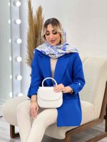 مانتو دو جیب آستین پاگن کد 4340 - تصویر 13