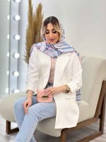 مانتو دو جیب آستین پاگن کد 4340 - تصویر 23