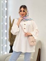 مانتو کراش شش دکمه کد 4471 - تصویر 22
