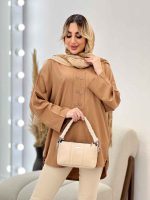مانتو کراش شش دکمه کد 4471 - تصویر 8