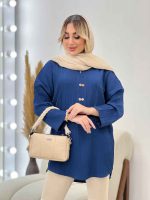 مانتو کراش شش دکمه کد 4471 - تصویر 13