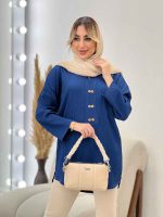 مانتو کراش شش دکمه کد 4471 - تصویر 20